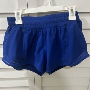 Lululemon Athletica Royal Blue Athletic Shorts